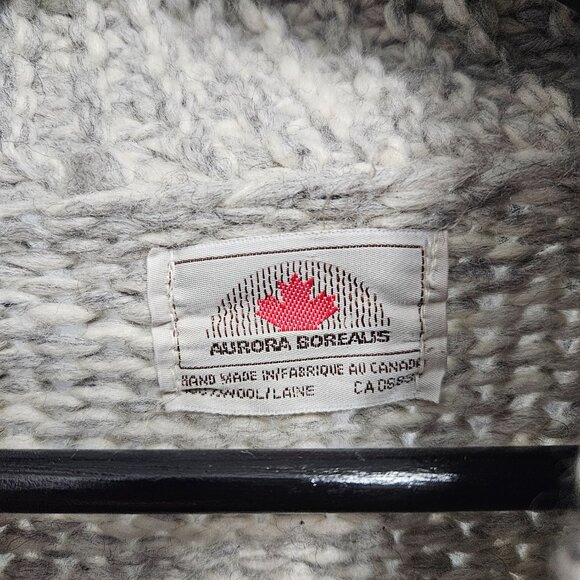 Mens Vintage Wool Canadian Sweater - Picture 2 of 5